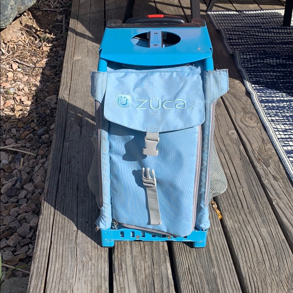 Zuca Ice Skate Bag with Metal Frame, Wheels